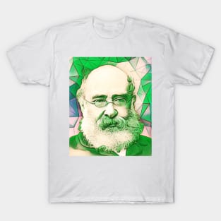 Anthony Trollope Green Portrait | Anthony Trollope Artwork 9 T-Shirt